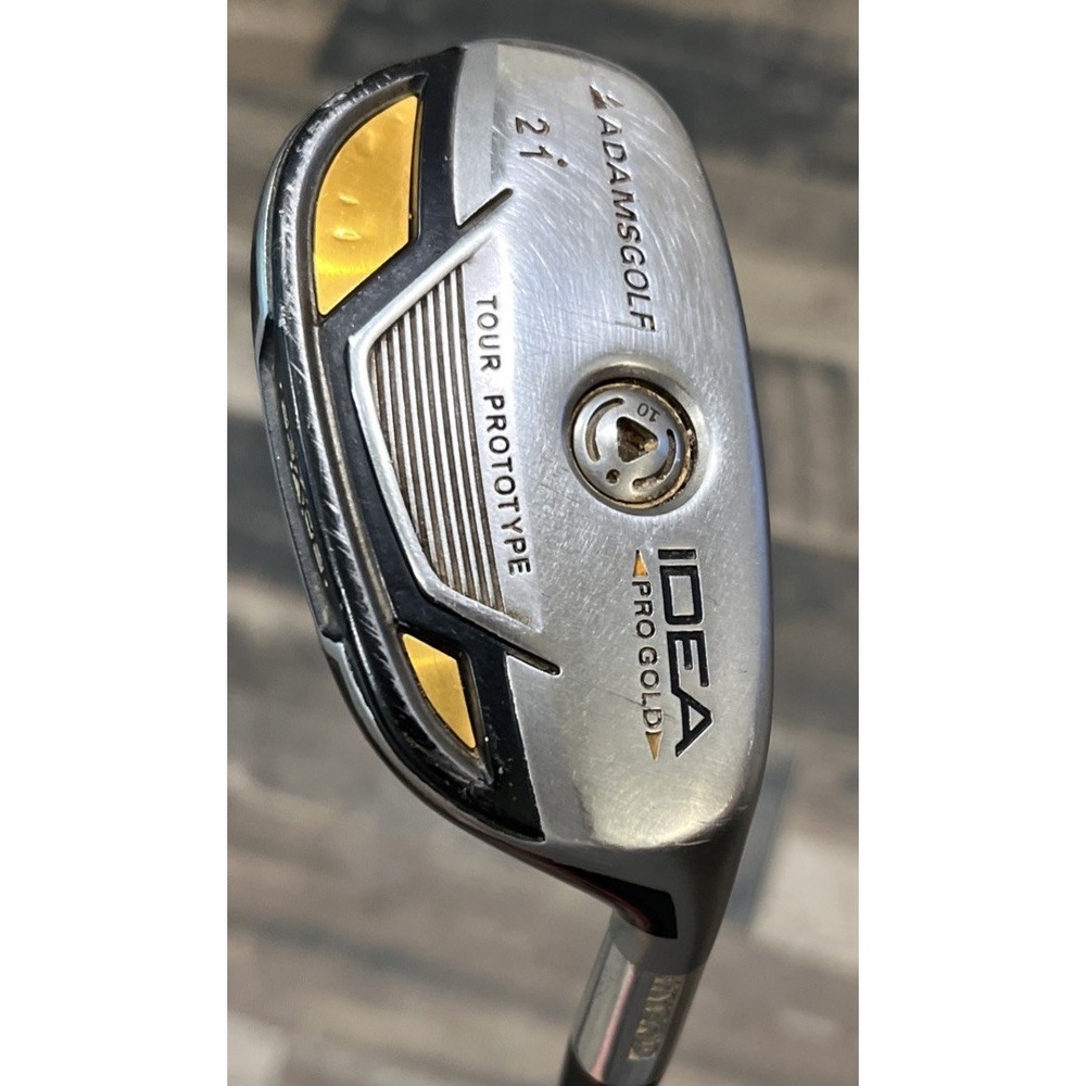Adams Idea Pro Gold 21* Boxer Tour Prototype JAVLNFX H80 Regular Flex Graphite